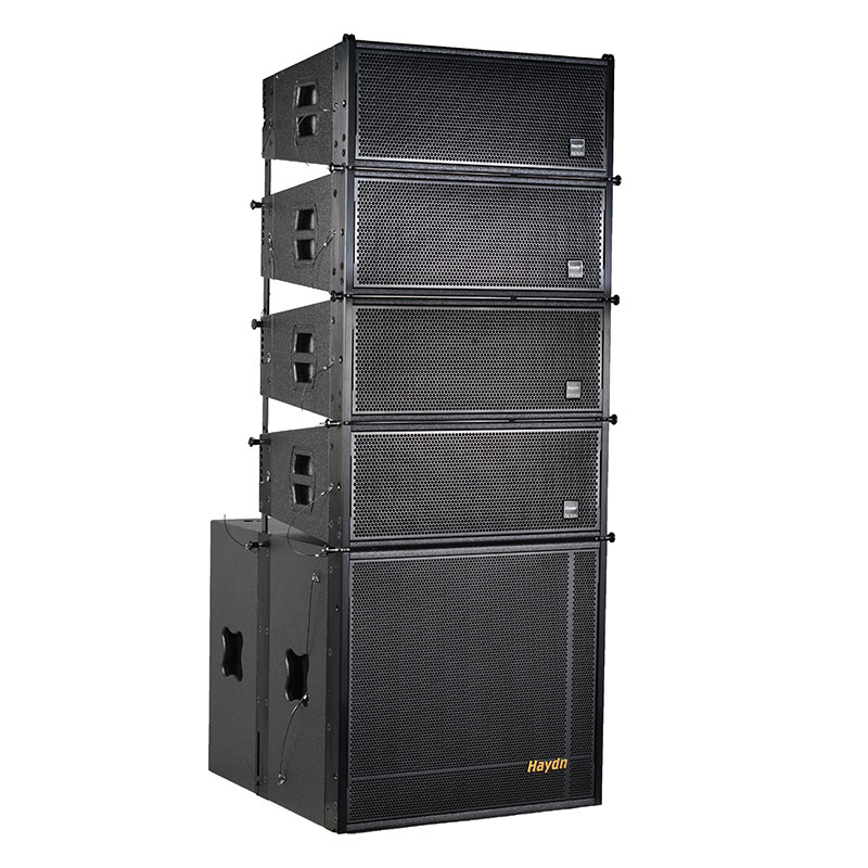 HL208/HL208A dual 8" line array speaker