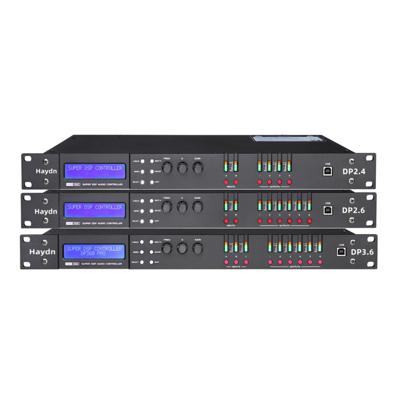 DP2.4/DP2.6/DP3.6/DP4.8 digital speaker processor